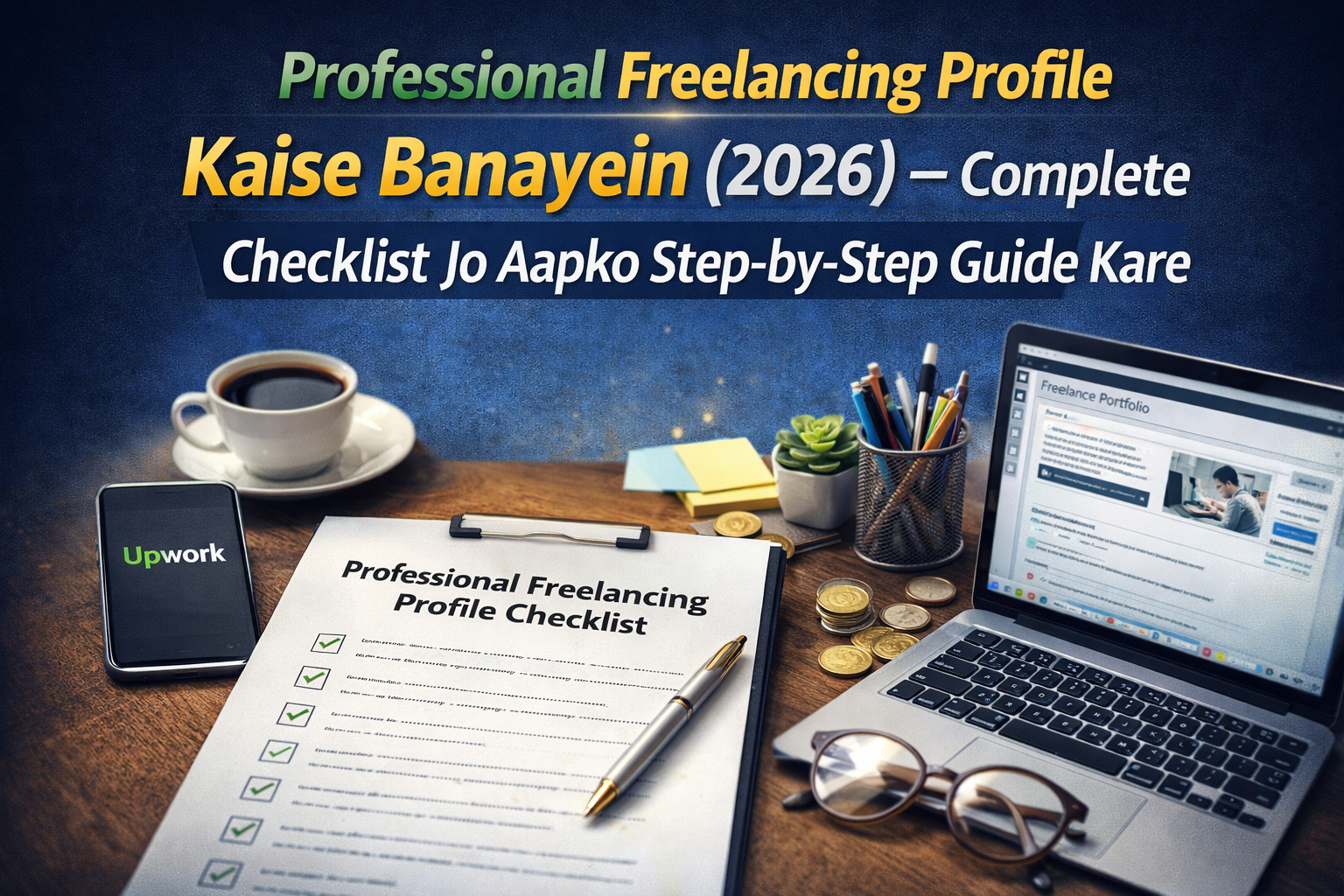 Professional Freelancing Profile Kaise Banayein (2026) – Top Complete Checklist Jo Aapko Step-by-Step Guide Karega