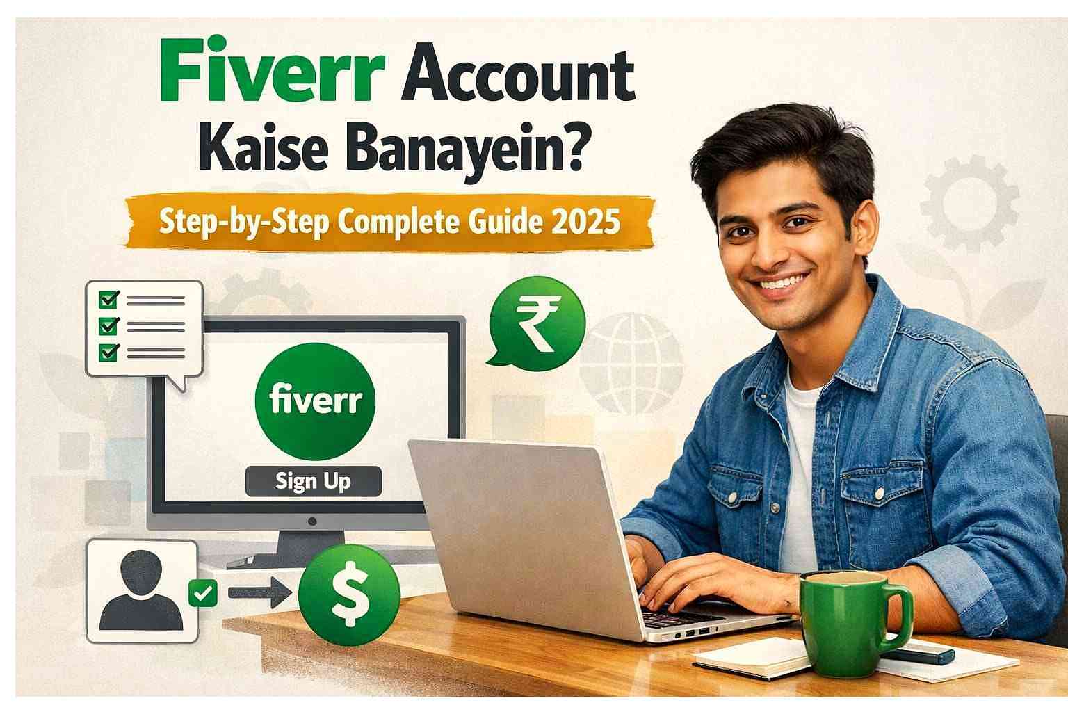 Fiverr Account Kaise Banayein? Step-by-Step Complete Proven Guide 2026