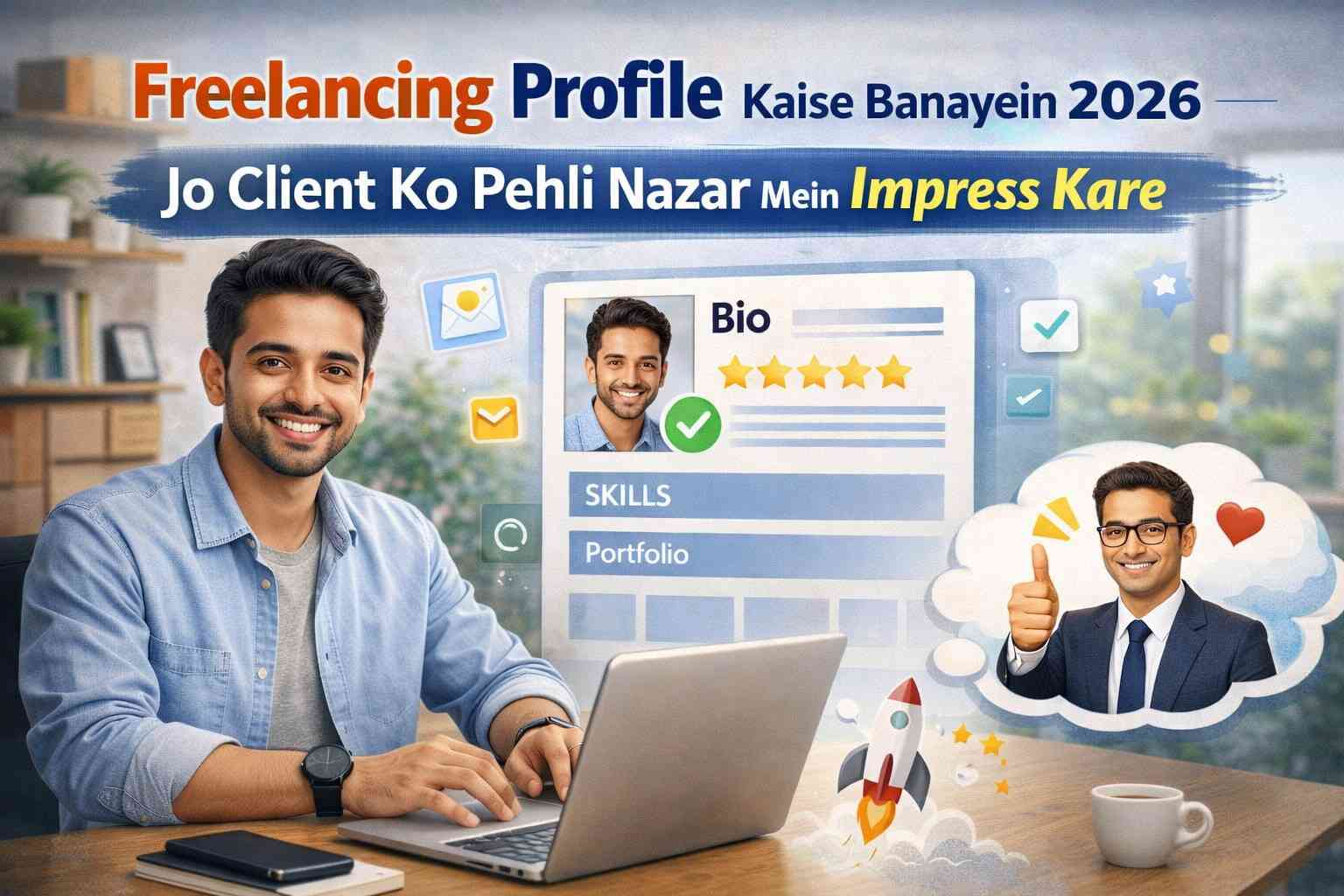 Freelancing Profile Kaise Banayein 2026: Jo Client Ko Pehli Nazar Mein Perfect Lage