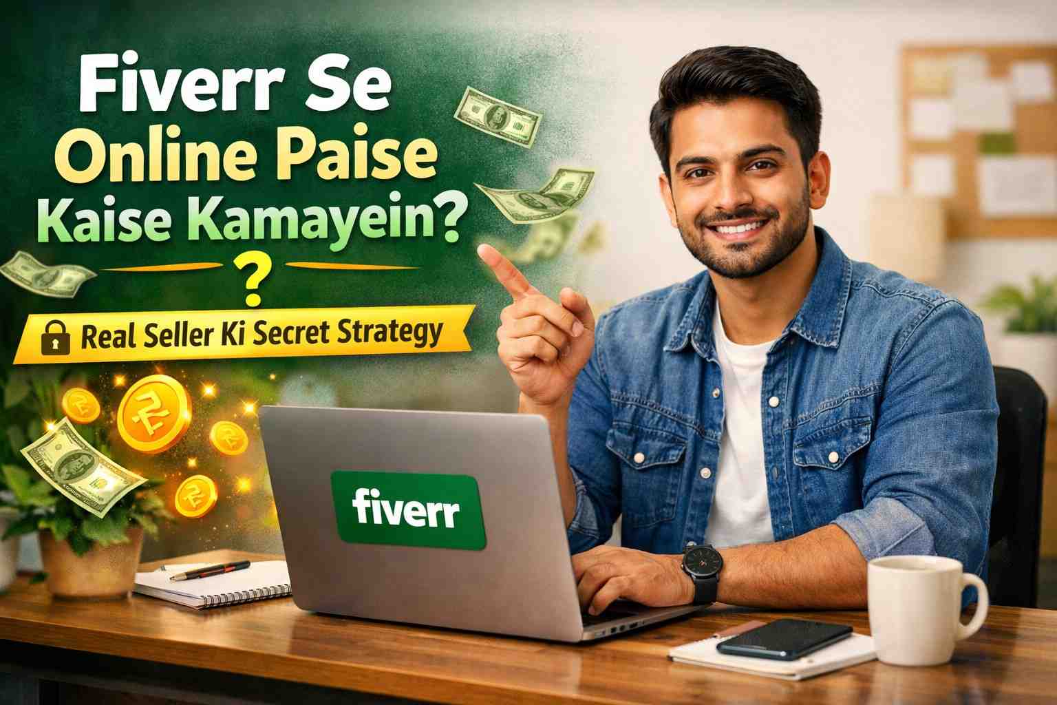 Fiverr Se Online Paise Kaise Kamayein? Real Seller Ki No 1 Secret Strategy