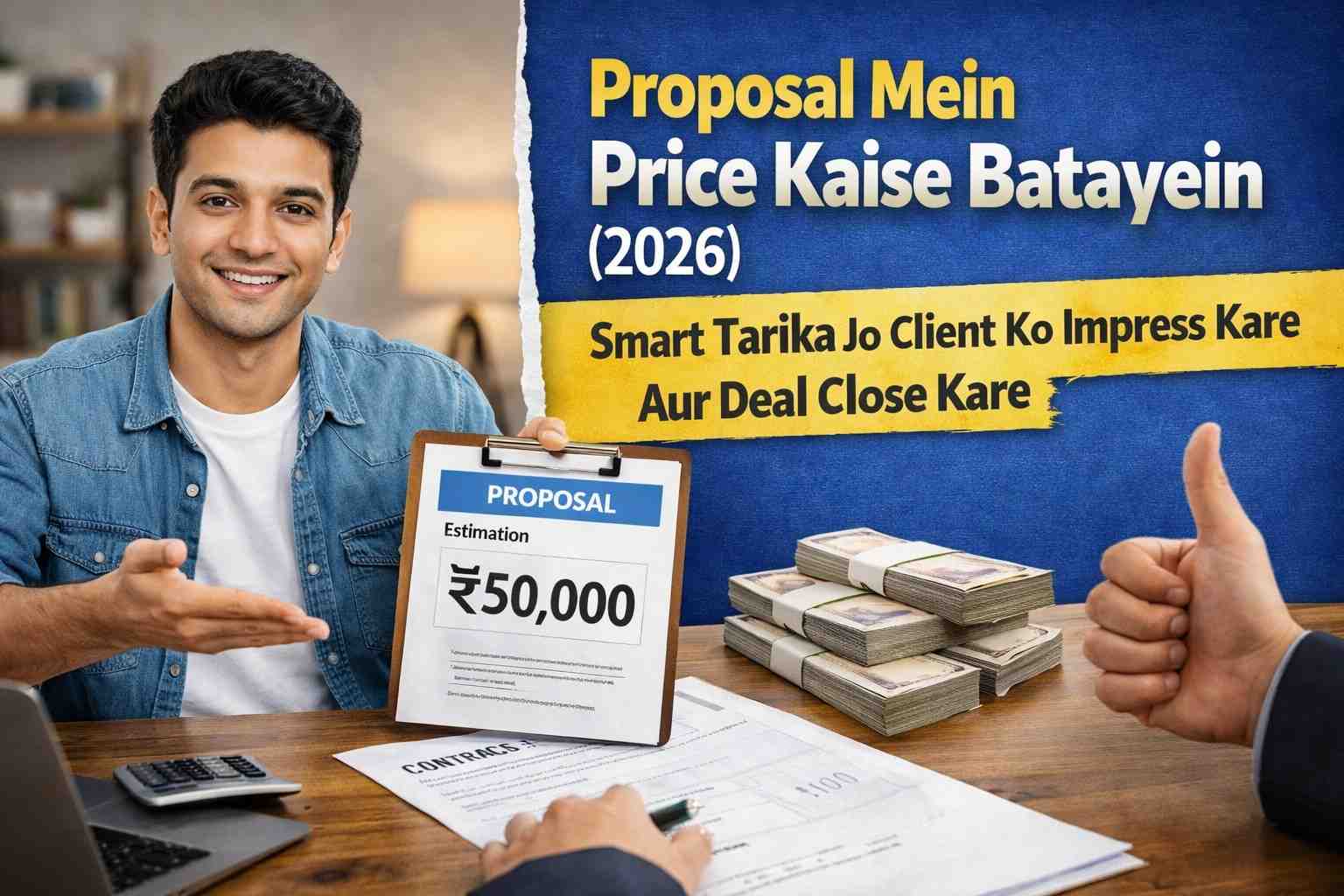 Proposal Mein Price Kaise Batayein (2026) – Smart Tarika Jo Client Ko Impress Kare Aur Deal Close Kare