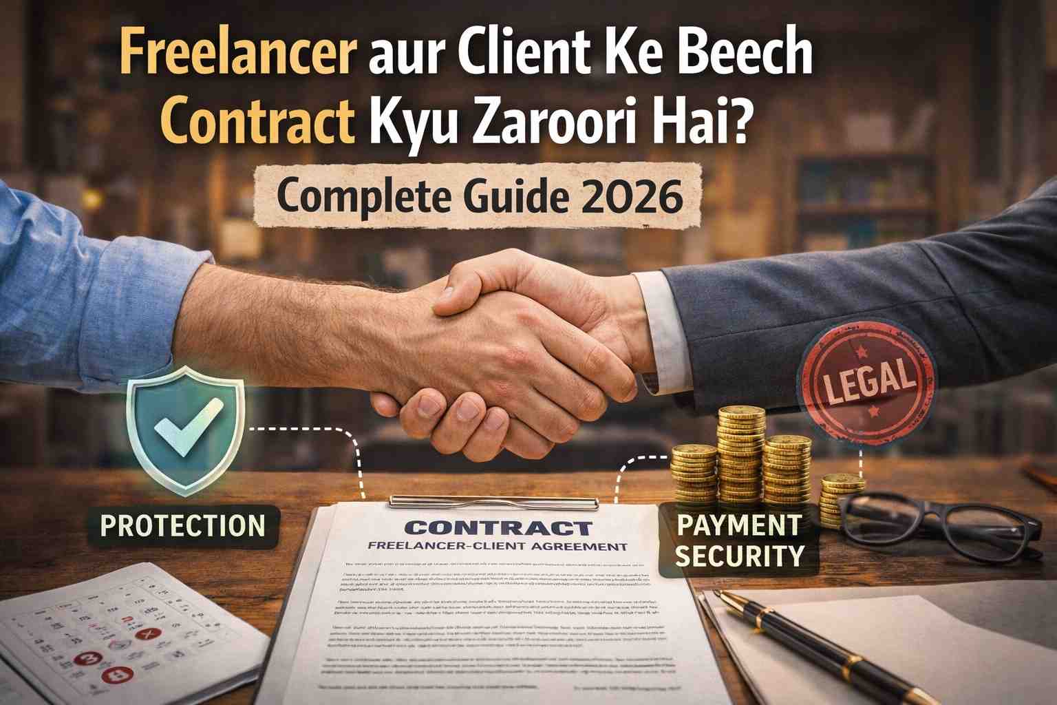 Freelancer aur Client Ke Beech Contract Kyu Zaroori Hai? Complete Best Guide 2026