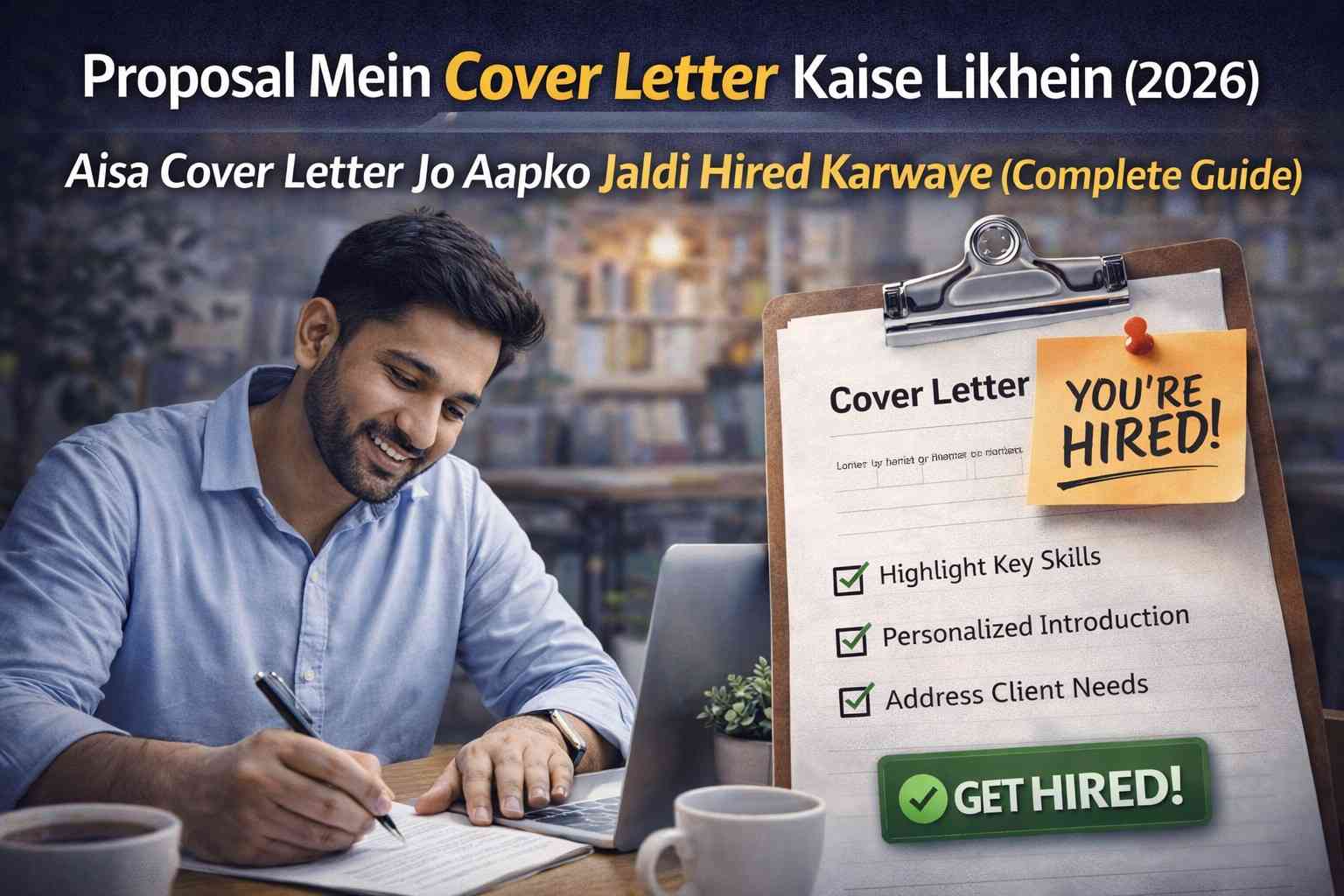 Proposal Mein Cover Letter Kaise Likhein (2026) – Aisa Cover Letter Jo Aapko Jaldi Hired Karwaye (Complete Guide)