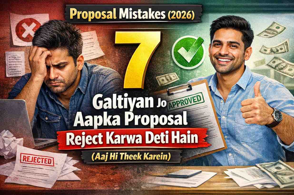 Proposal Mistakes (2026) – 7 Galtiyan Jo Aapka Proposal Reject Karwa Deti Hain (Aaj Hi Theek Karein)
